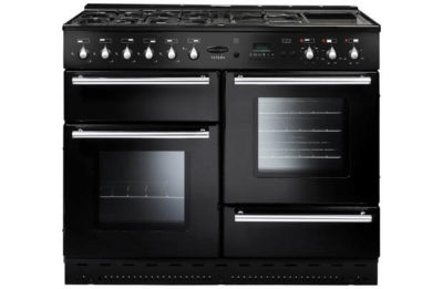 Rangemaster Toledo 110cm Dual Fuel Range Cooker - Black